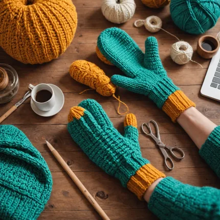 Как связать митенки крючком: Простые схемы вязания митенок крючком для начинающих