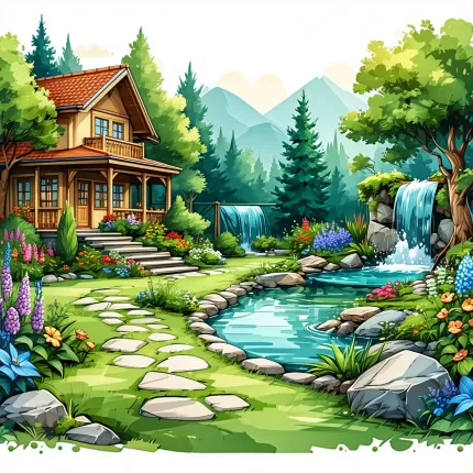 Как создать красивый сад: Полный гид для начинающих и занятых владельцев домов